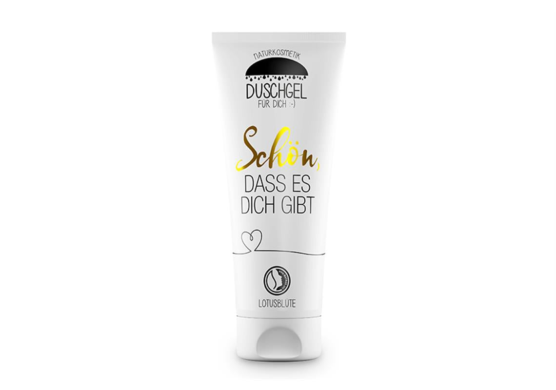 Naturkosmetik Duschgel 200ml mit Lotusblüten-und Bio-Teeextrakt