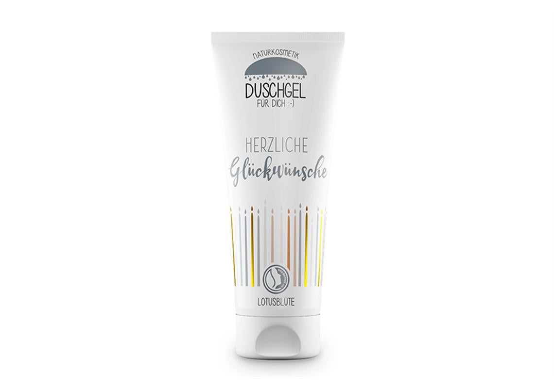 Naturkosmetik Duschgel 200ml mit Lotusblüten-und Bio-Teeextrakt