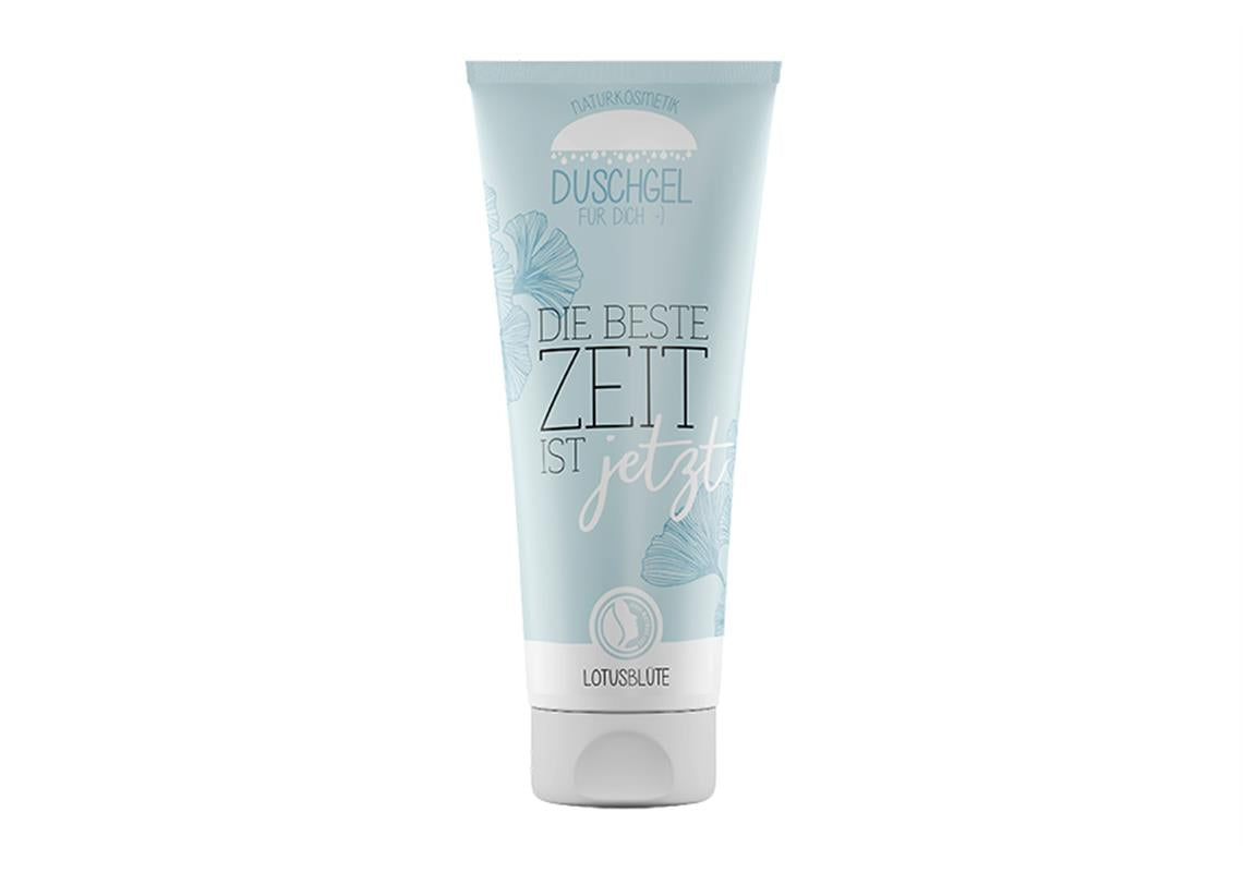 Naturkosmetik Duschgel 200ml mit Lotusblüten-und Bio-Teeextrakt