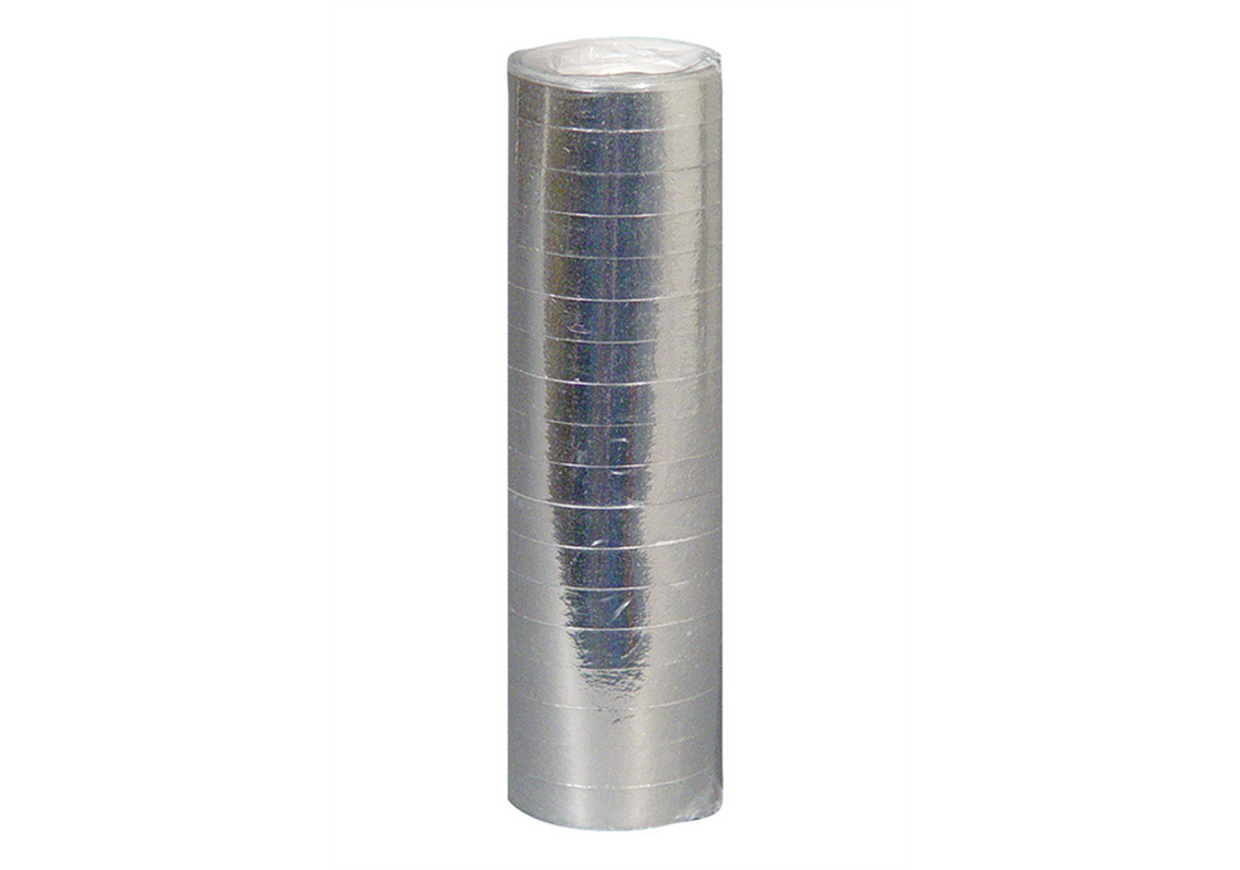 Luftschlangen 4m silber