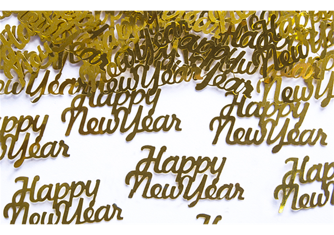 Deko-Konfetti Happy New Year