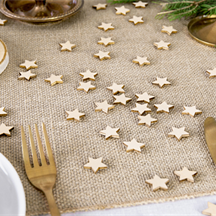 Deko-Konfetti Sternchen Holz