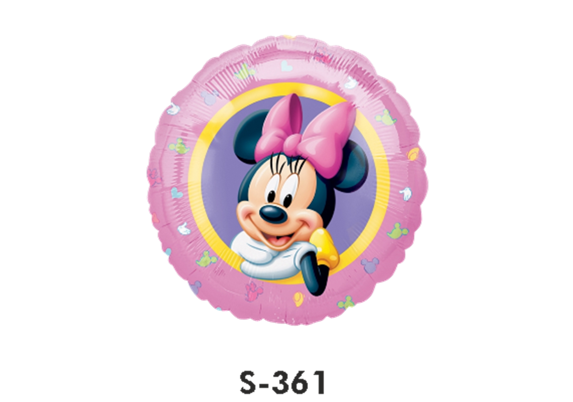 Folienballons Minnie Maus Portrait ⌀ 38 cm