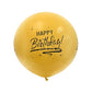 Riesenballon Geburtstag gold Ø 75cm