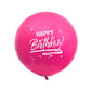 Riesenballon Geburtstag pink Ø 75cm
