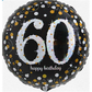 Folienballon Geburtstag / Happy Birthday 60 Ø 38 cm