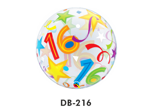 Deco Bubble - 16 - Sterne ⌀ 56 cm
