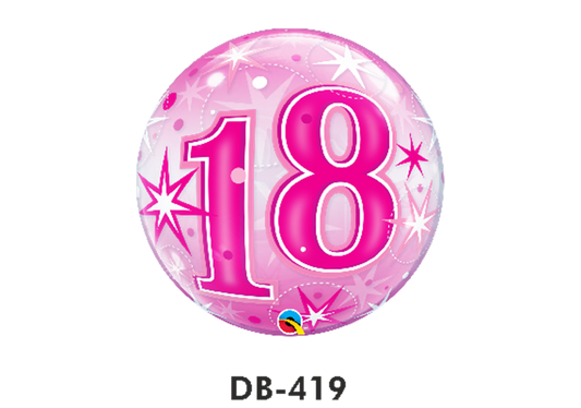 Deco Bubble - 18 - Pink Decor ⌀ 56 cm