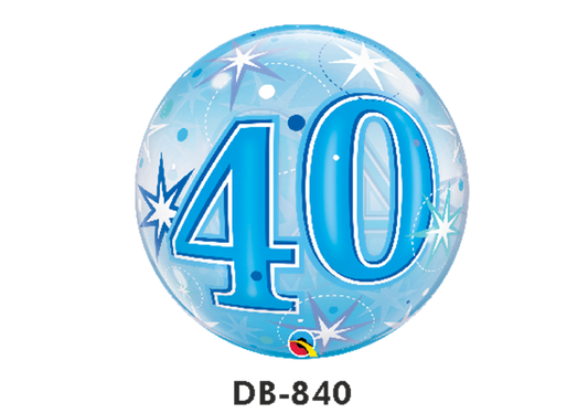 Deco Bubble - 40 - Hellblau ⌀ 56 cm