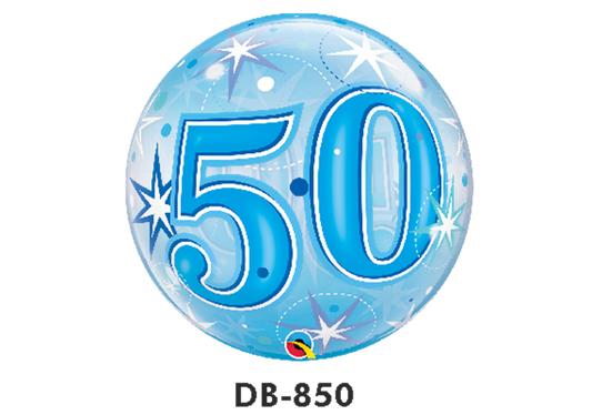 Deco Bubble - 50 - Hellblau ⌀ 56 cm