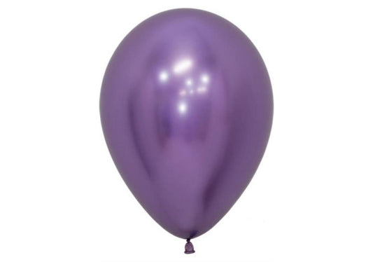 Ballon Ø 33 cm CHROM PURPLE