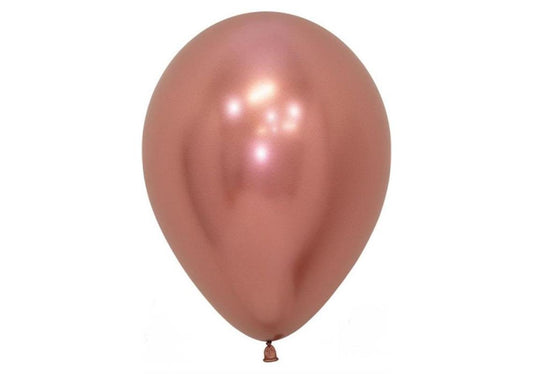 Ballon Ø 33 cm CHROM ROSA-GOLD