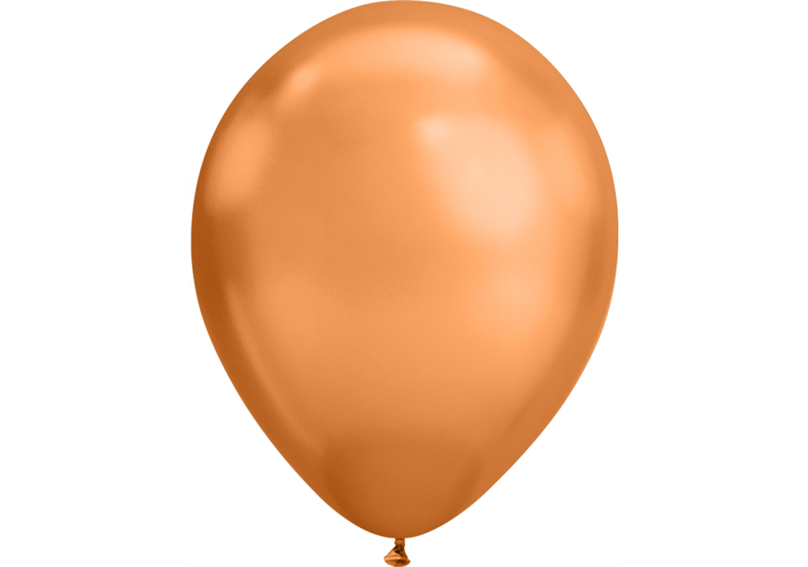 Ballon Ø 33 cm CHROM KUPFER