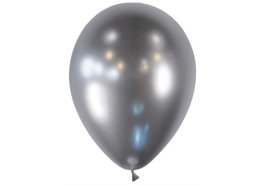 Ballon Ø 33 cm CHROM ARGENT