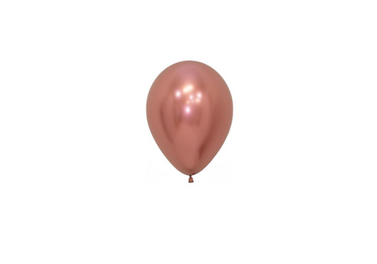 Ballon Ø 15 cm CHROM ROSA-GOLD