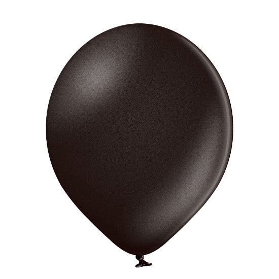 Ballon R45-B090 Ø 13 cm METALLIC BLACK