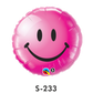 Folienballons Smiley Wild Berry ⌀ 38 cm