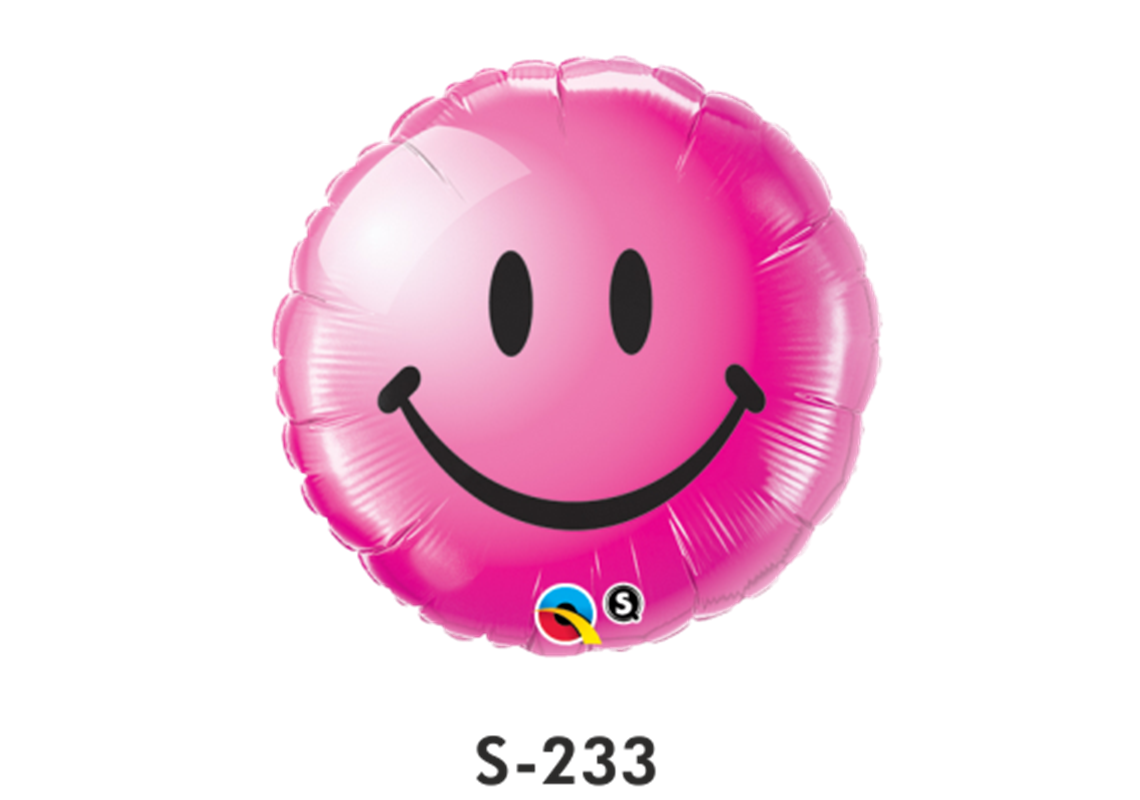 Folienballons Smiley Wild Berry ⌀ 38 cm