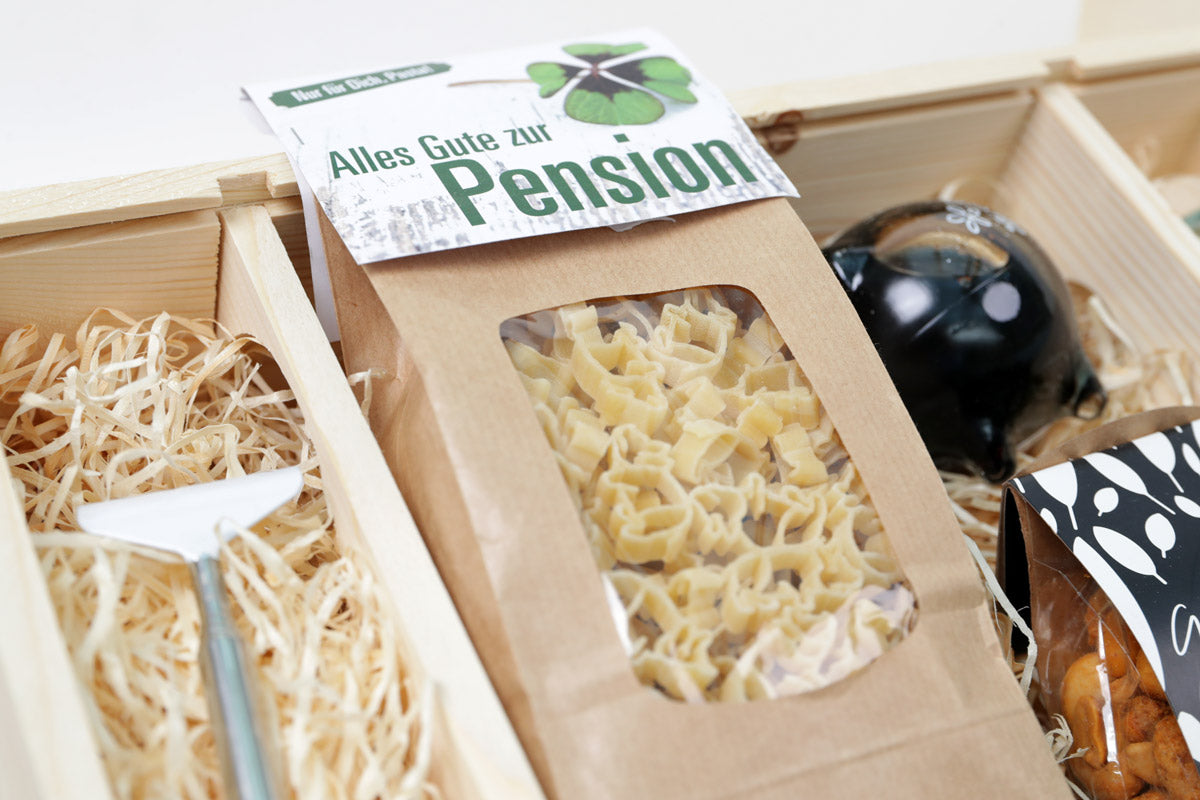 Geschenkbox Zur Pensionierung